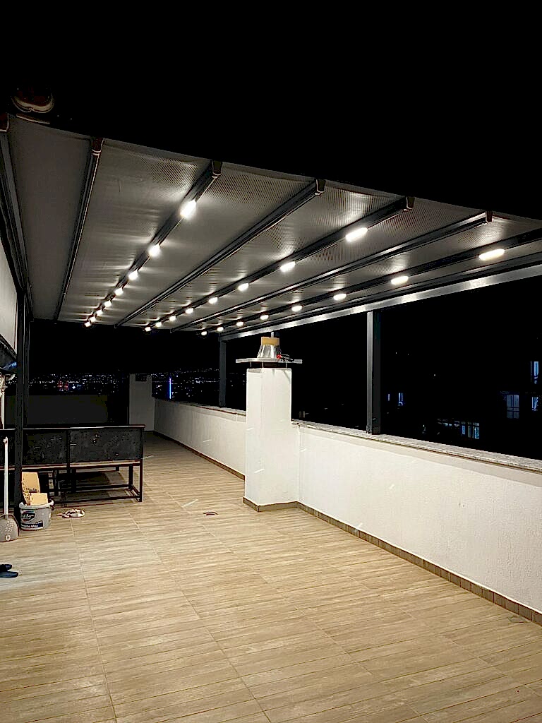 Elektrikli Tente Elektrikli Pergola